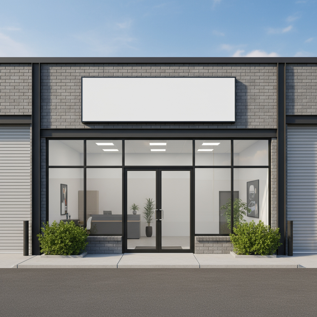 Professioneller Werkstatteingang in Zürich